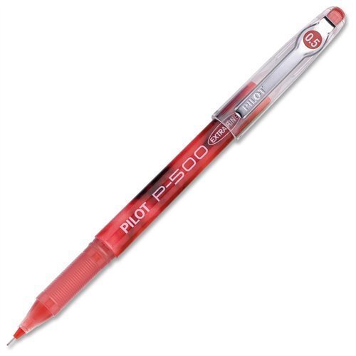 Bolígrafo Pilot Precise P-500 Gel Extra Fino Pack 10 Rojo miniatura 2