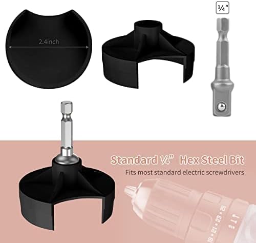 Miniatura 2 de Adaptador de máquina de tejer, accesorio rápido para máquina de punto con destornillador eléctrico para 48 agujas, 40 y 22, manivela con broca de