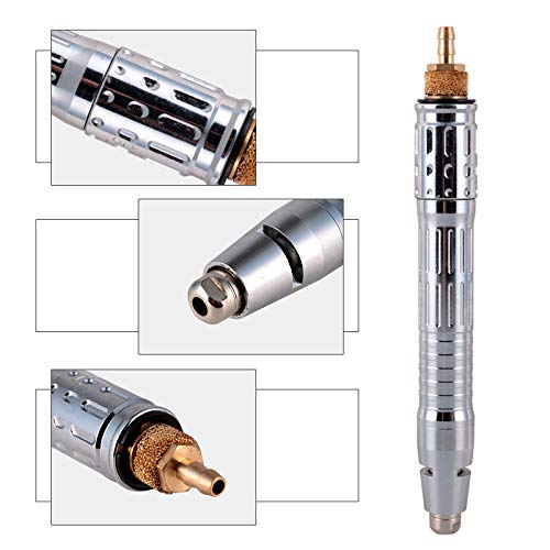 Amoladora de microtroqueles con aire Oudtinx de 65000 rpm con pinza de 3 mm 3