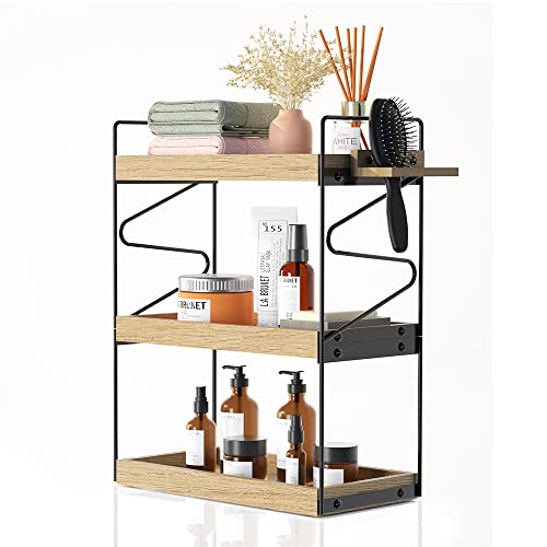 Organizador de encimera de baño, bandeja de baño, estante de almacenamiento para encimera, soporte de cosméticos, bandejas de baño para encimera, encimera de especias