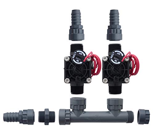 Hunter PGV101-MM Dura Manifold Valve Kit with Flow Control - Barb PGV101G