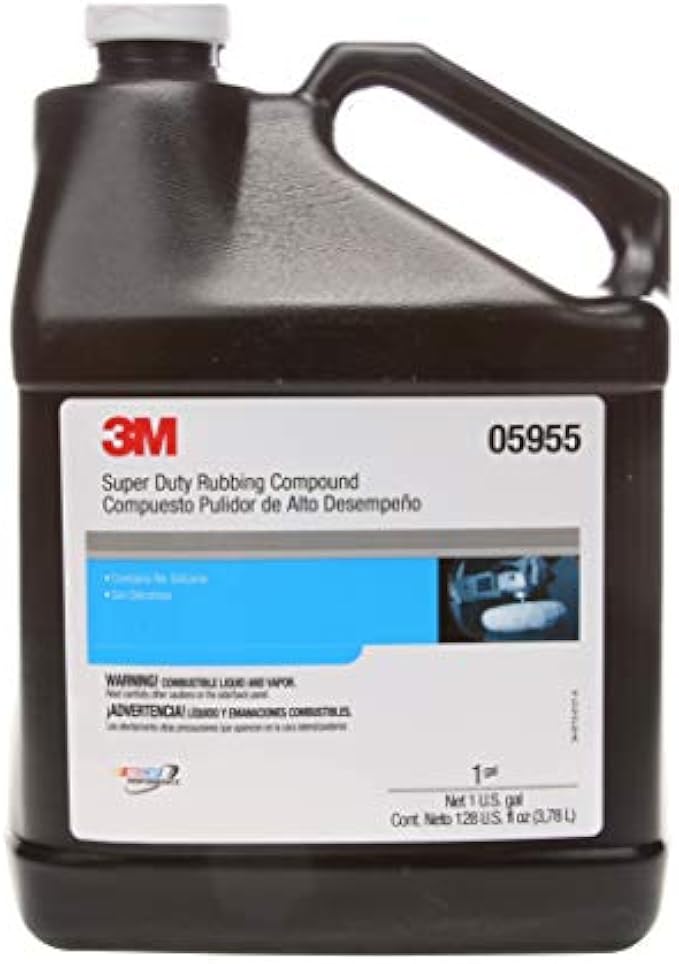 3M Super Duty Friction Compound, 05955, 1 Gallon (4.8kg)