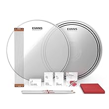 EC REVERSE DOT DRUMHEAD - EC Reverse Dot has a 2 ply construction, featuring a reverse dot mounted on the underside of the head for extra durability, focus, and attack, along with Sound Shaping Technology (SST) rings on the underside in order to redu...