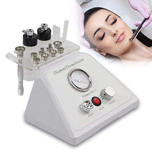 Preisvergleich Produktbild KKJKK Diamant-Mikrodermabrasion Dermabrasion Maschine 3 in 1 Multifunktions Dermabrasion Maschine Hautpflege Verjüngung Gerät zum Falten Entfernen,Weiß