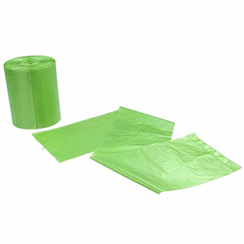 Kekow 10 Gallon Kitchen Trash Bags, Green, 125 Counts - Image 6