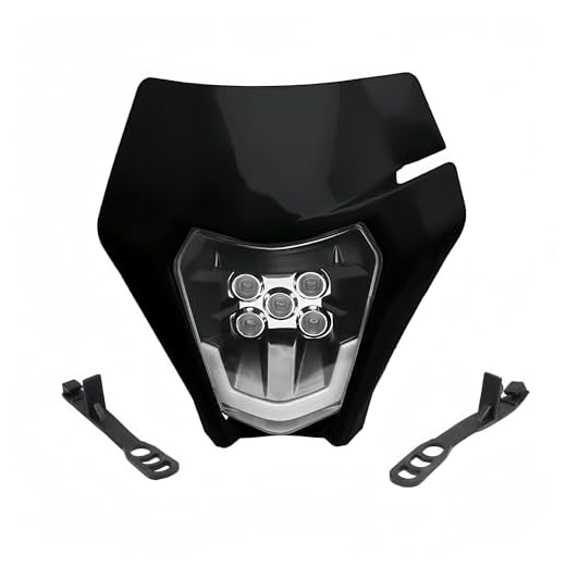 Universal Motorrad LED Scheinwerfer Dekorative Scheinwerfer für Offroad Motocross Superbike EXC250 SX250 SXF250 EXC450 SX350 SXF450 EXC525 640LC4
