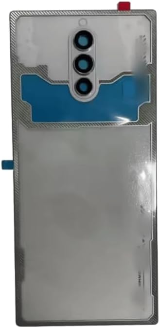 YOOOKOOO Compatible Rear Back Cover for ZTE Nubia Red Magic 8 Pro – Battery Door Housing Replacement Part (Silver no Lens)