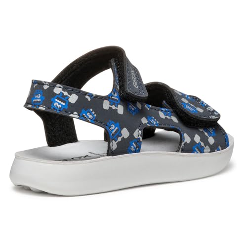Geox Jungen B Lightfloppy Sandal, Navy Royal, 25 EU