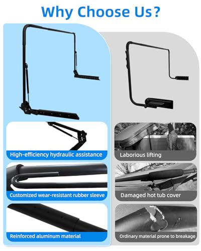 CAtArt Hydraulic Hot Tub Cover Lifter