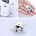 20 Pcs Cupboard Door Double Roller Catch, Kitchen Cabinet Door Latch Fasteners Door Stops Hardware Roller Catch Home Tool with Screws