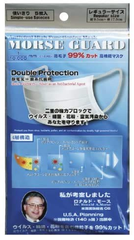 Amazon.co.jp: モースガード 5枚×12袋セット 60枚入 : ドラッグストア