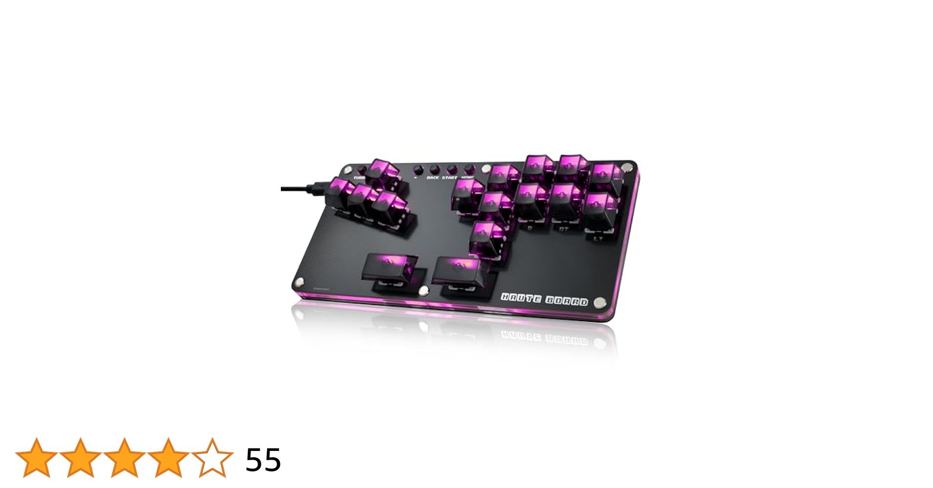 Haute42 Haute Board B16 新品　未開封品　レバーレス Amazon | アケコン レバーレス 格闘ゲーム コントローラー