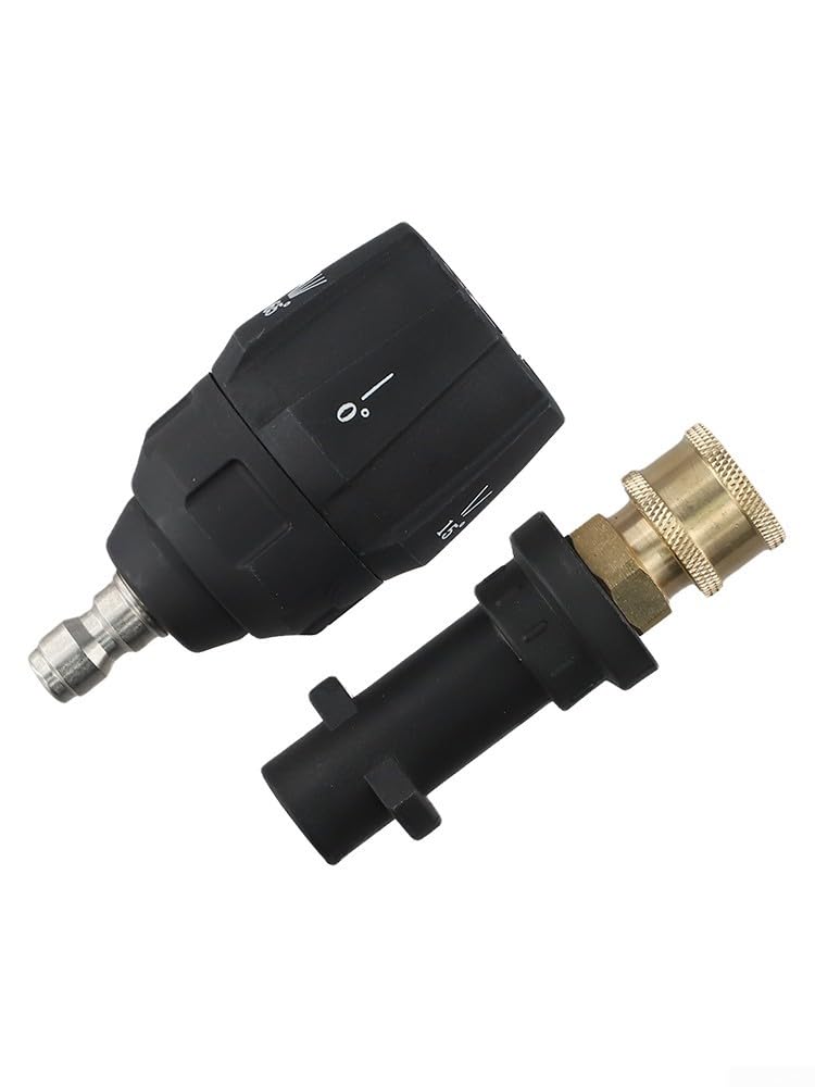 Puntas de boquilla de pulverización para lavadora a presión para modelos Karcher K2, K3, K4, K5 y K6, adaptador de conector rápido de 1/4 pulgadas, accesorios de lavadora a presión 5 en 1