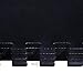 BalanceFrom Puzzle Exercise Mat, 6-Pc Interlocking Foam Tiles, 1/2” Thick, 24 Sq Ft, Black - Training Floor Mats for Workouts - Home Gym Accessories and Equipment