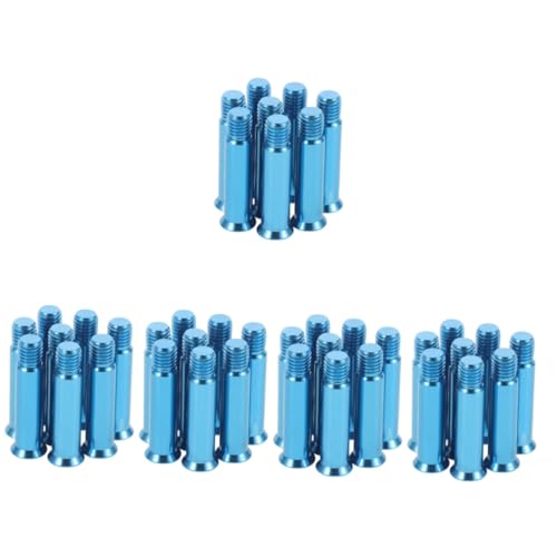 POPETPOP 40pcs Roller Skate Axle Screw Bearings Screws for Inline Skates Easy Maintenance Kit