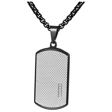 Cupimatch Personalised Military Dog Tag Necklace Cover