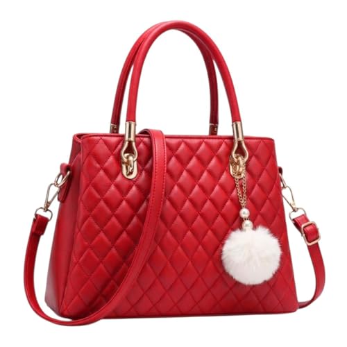 Image of Women's Pu Leather Hand Shoulder Bag Hand Held bag with long Strap Queen Collection