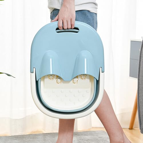 Spa de pies plegable para niños azul miniatura 7