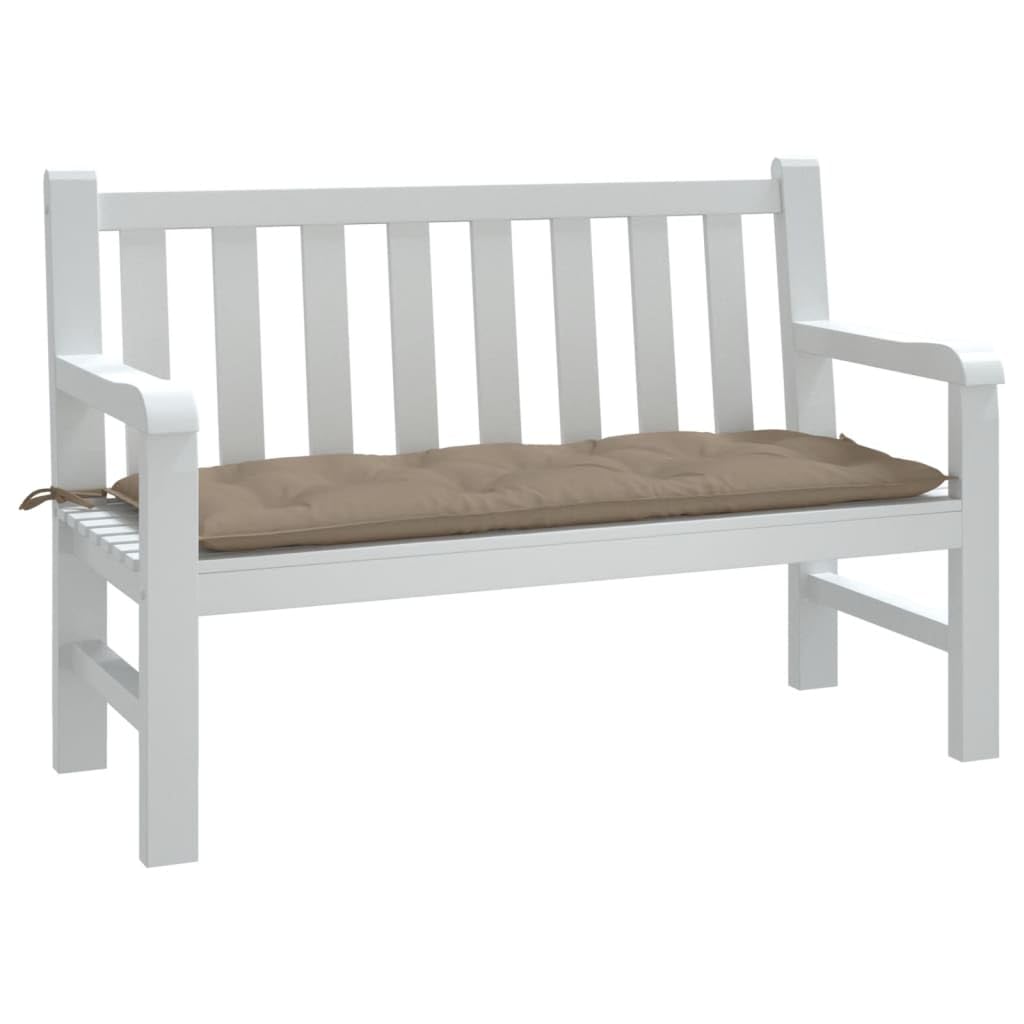 Coussin banc de jardin matelas assise extérieur étanche tissu Oxford 120 x 50 cm