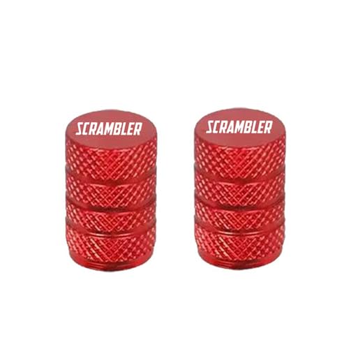 Bouchons de tige valve pneu moto aluminium CNC Ducati Scrambler 800 1100