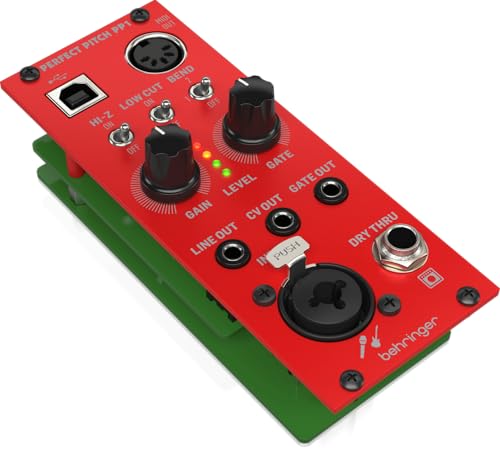 Behringer Interface Module PERFECT PITCH PP1, Red, 5.6 x 5.1 x 5.6 centimeters - Image 3