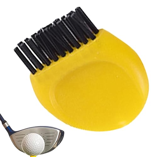 ZAGARO Brosse à rainures pour Club de Golf de Poche - Brosse de Club de Golf Souple et Portable légère - Nettoyant pour rainures de Club de Golf pour Nettoyer Les têtes de Golf, balles et Chaussures