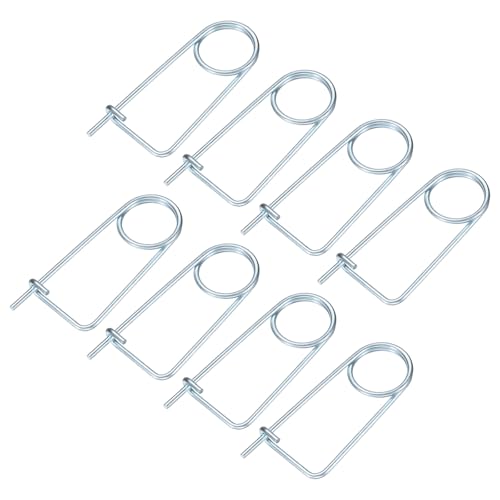 Clips de retenue lourds en acier ressort M METERXITY, épinglinges de sécurité durables 4x63mm