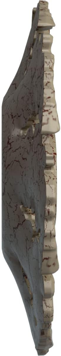 Ekena Millwork CM14NEGDC 14-5/8" x 2-1/4" Needham Ceiling Medallion, Gobi Desert Crackle