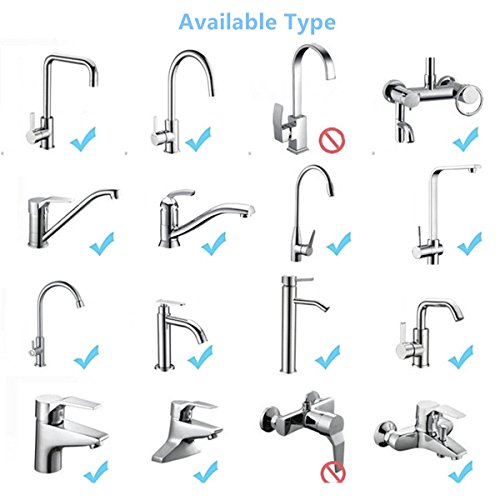 Faucet Extension Tubes, Flexible 360 Degrees Stainless Steel Faucet Sprayer Extension Device … #TOP4