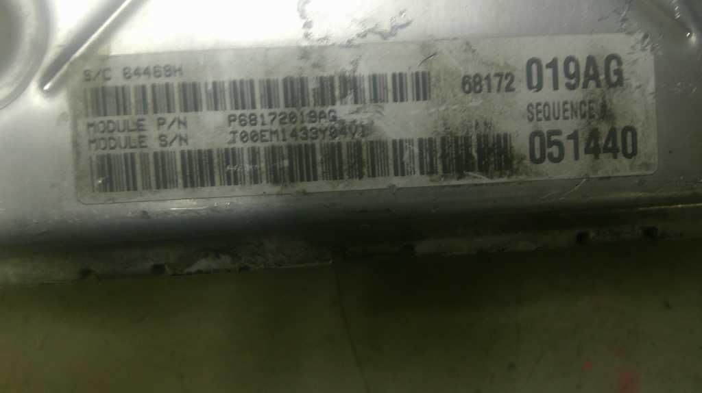 Engine ECM Control Module 5.7L Fits 14 Compatible with Dodge 1500 Pickup 05150816AB 68172019AG