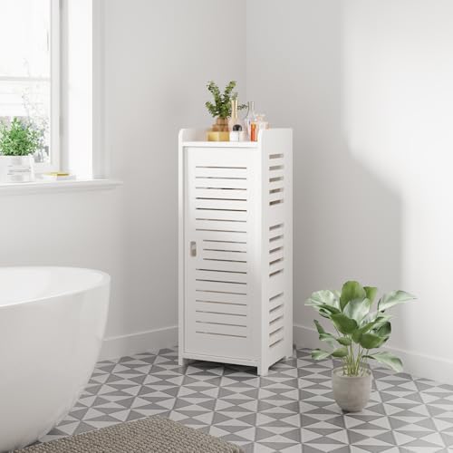 Dripex Hochschränke fürs Bad, Badezimmerschrank, Toilettenschrank, Badschrank schmal, Beistellschrank, Aufbewahrungsschrank 80x30x30cm, in weiß Dripex Hochschränke fürs Bad, Badezimmerschrank, Toilettenschrank, Badschrank schmal, Beistellschrank, Aufbewahrungsschrank 80x30x30cm, in weiß