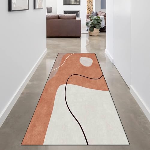 Tapis de cuisine devant évier 80x470 cm antidérapant doux imperméable tapis de couloir intérieur - 3