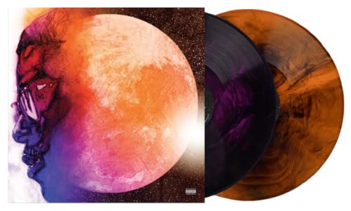 Man On The Moon: The End Of Day - Exclusive Limited Edition Purple and Orange Black Galaxy Swirl Colored Vinyl LP 2x image 2