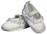 Lito Baby Girl Ballerina Bootie Perfect for Christening Baptism Blessing or any Special Occasion - Size 0