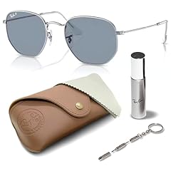 Polished Silver Frame | Polarized Blue Lens