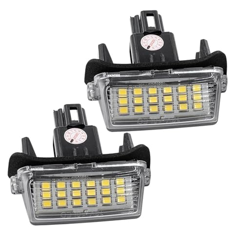 Luces matrícula para coche Toyota GR Yaris soluciona bombillas fundidas con luz LED