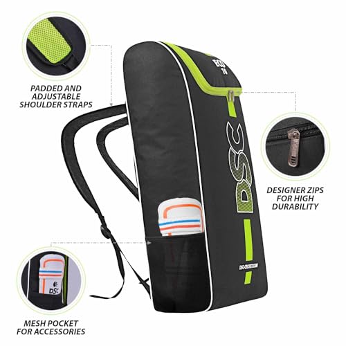 Image of DSC Polyester ECO-10 Cricket Kit Bag, Black