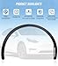 Passenger Side Front Fender Trim for Tesla Model Y 2020 2021 2022 2023 2024, Front Right Side Wheel Arch Fender Flare Molding Trim For 1494186-00-B;1494162-00-B