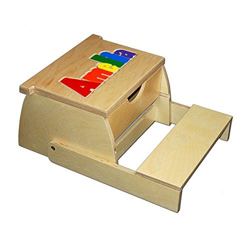 Stepnstorenamepuzzlestool  Urban Country Home Decor Step n store name puzzle stool  urban country home decor