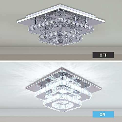 Cainjiazh Cool White LED Crystal Chandelier for Modern Spaces - Image 6