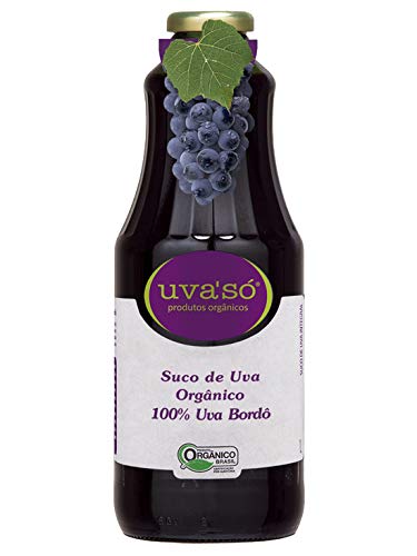 Suco de Uva 100% Bordô Orgânico Uva’Só 1L