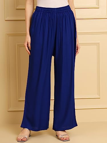 Image of Soft Colors Women Regular Fit Pocket Palazzo