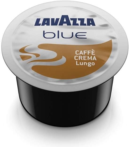 Blue Medium Roast Arabica Coffee Capsules, Compatible with Blue Machine, Pack of 100
