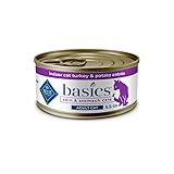 Blue Buffalo Basics Grain-Free, Turkey, Adult Wet Cat Food, 5.5 oz., Count of 24