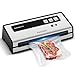 FRESKO Vacuum Sealer Machine with Automatic Bag Detection, 0.2-inch widened heating strip, Compact Food Sealer, Easy to Use, Starter Kit