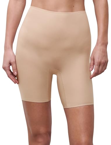 Chantelle Short feminino de cintura alta no meio da coxa, Nude., Tamanho Ăšnico