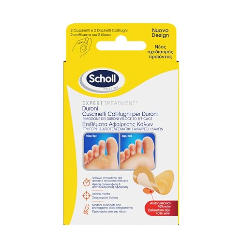 Scholl Parches Callifughi Para la Eliminación de Callos en las Plantas - 1 Paquete (LVD35458)