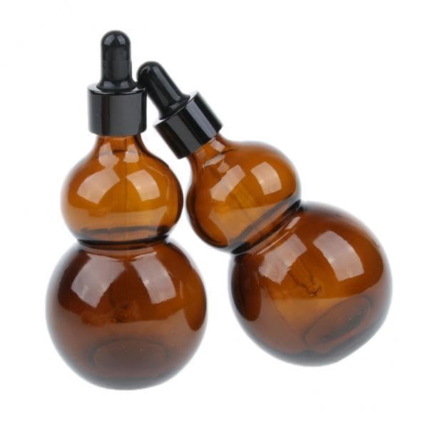 Bnf® 4x2 Pieces Empty Glass Essential Oil Liquid Aromatherapy Dropper Bottles 100ml Health & Beauty & Alternative Remedies Aromatherapy-image-4