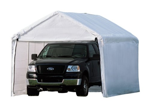 ShelterLogic MaxAP 2-in-1 Canopy with Enclosure Kit, White, 10 x 20 ft.