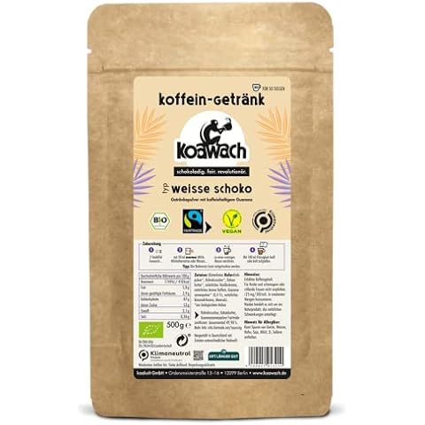 koawach Weisse Schokolade Pulver - Bio Schokolade Vegan Cover